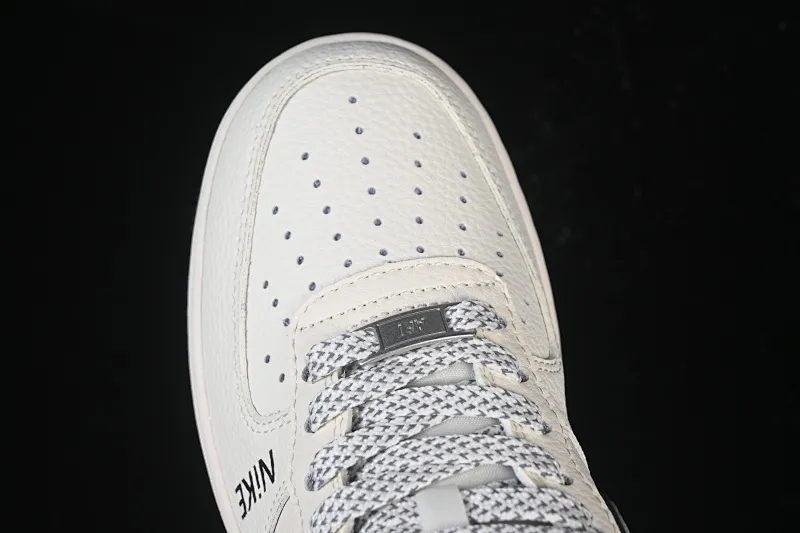 All Categories Nk Air Force 1 Air Force Series Nk Air Force 1 Low Air Force Low Nike Air Force 1'07 Low Beige Gray Black Letters Air Force One Low Casual Shoes JS8028-018